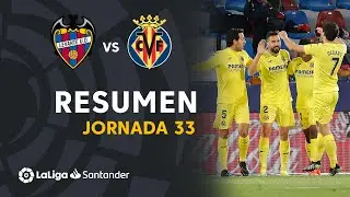 Resumen de Levante UD vs Villarreal CF (1-5)