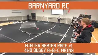 4WD BUGGY C-MAIN BUMP, B-MAIN BUMP, A-MAIN JOYRIDE: The Barn Yard, гонка №1 зимней серии 2026 года