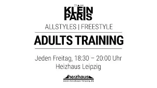 **NEUER KURS** | KleinParis Adults Training