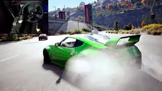 Nissan 370Z Drifting - CarX Street PC | Steering Wheel Gameplay