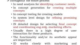 User Driven Technology Driven Products