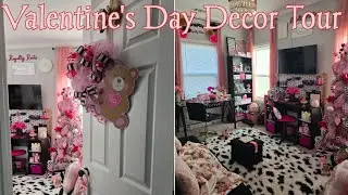 Office | Craftroom Valentine's Day Decorations Tour #homedecor #valentines #pink #pinklover 💕💕💕💕