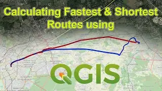 Calculating Shortest and Fastest Paths using QGIS (ORS Tools)