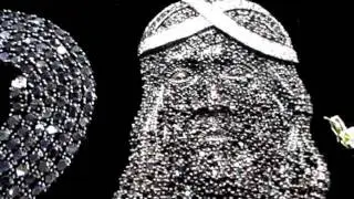 Mr Chris Da Jeweler Custom Lab Diamond Crushed Iced Out Jesus