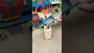diy Tractor cement Pillar construction | mini science project Video | tractor wala video  | #shorts