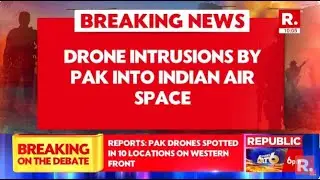 Pakistan Breaks the DGMO Agreement, Drone Intrusions by Pak Into Indian Airspace