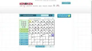 Solve Daily KenKen Puzzle 9x9 #210610 : 3/10/2024 (ASMR)