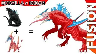 How To Draw Godzilla Fusion Rodan ( Godzilla Singular Point )