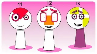 Sprunki OC Numberblocks 11, 12, 13 | Compilation Incredibox #sprunki #incredibox #numberblocks