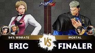 KOF XV ▰ ERIC (Mature/King/Chizuru) 🆚 FINALER (Gato/Goenitz/Isla) 🎞️Replay Match - 2/26