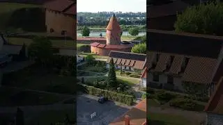🇱🇹 Kaunas , Lithuania 4K | Stunning Drone Shorts Over the Baltic Cityscape
