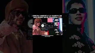 Cris MJ y Bad Bunny🚨🇨🇱