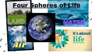 Four Spheres of Life // Lithosphere // Hydrosphere 🌊//Atmosphere// Biosphere 🌍// Four Domains //