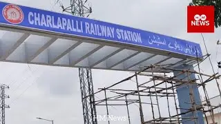Charlapally/New Satalite RAILWAY station /Main ENTRANCE Road/Bharath Nagar/CLP/Hyderabad/By -ILYAS