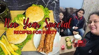 Juicy Chicken Burger Recipe | चिकन बर्गर | Tulika's Lifestyle | Ramadan Special | Party Snacks