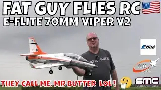 Меня называют Мистером Маслом E-FLITE 70MM VIPER от FGFRC #самолёт #rcjets