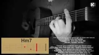 Ariana Grande - Love me harder. How to play the song. Cover, chords, lyrics.