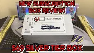*NEW SUB BOX REVIEW!* Collect By Design&rsquo;s Football Silver Tier Subscription Box Break/Review