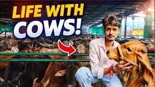 Life with cows ( day 3rd ) jai gau mata (