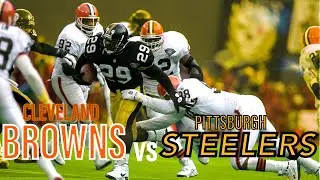 The FIRST Browns vs Steelers Playoff Matchup... (Classic ESPN Highlights)