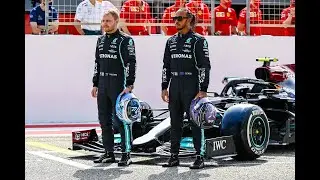 Mercedes-AMG F1 Filming Day (HD) - W12s On Track Together