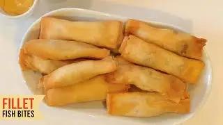Fish Fillet Bites | Simple Recipe | Quick & Easy To Make | Cod or Tilapia fillets