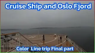 Cruise Ship through the Oslo Fjord - Norway |  Oslo port  🇳🇴  | Sea Travel