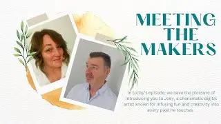 MEETING THE MAKERS #5 with Joey Cardmaker #meetingthemakers #journalcommunity