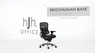 ERGOHUMAN BASE Leder/Netz - Funktionsvideo - hjh OFFICE