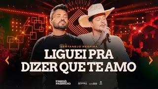Fred & Fabrício - LIGUEI PRA DIZER QUE TE AMO - Sertanejo Respira Goiânia 