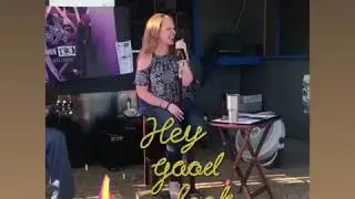 Sharon Rock at the Madisonville LA Blind Tiger (Miranda Lambert/Gun Powder and Lead)
