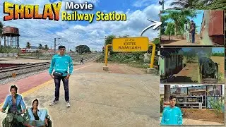 Sholay Movie (1975) Shooting Location | How is the Ramgarh Railway Station from the film Sholay t...