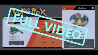 Build your own Pokédex with React JS Full Video! PokeAPI!