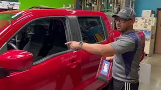 Статическая перекалибровка лобового стекла ADAS для Nissan Frontier 2022 года от Alfredo&rsquo;s Auto G...