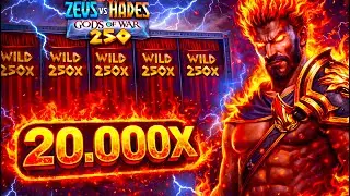 ЗАНОС 20.000X В НОВИНКЕ! ZEUS VS HADES 250 СТАВИТ ЗАНОС НЕДЕЛИ | НОВЫЙ ЗЕВС ВС ХЕЙДЕС 250