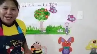 diferenciar CERCA y LEJOS - explicado para niños [material para niños de nivel inicial y primaria]