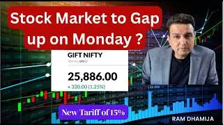 Nifty prediction for tomorrow Monday | Stock Market Rally or Crash | US Tariff | Banknifty Analysis