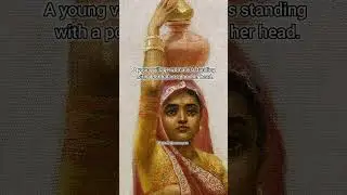 Village Woman Painting | Traditional Indian Art | Rural Life Painting Shorts #art #history #painting