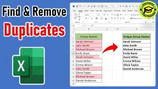 How To Find And Remove Duplicates in Excel 🔥 Unique Formula