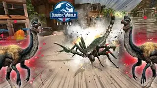 Special BOSS RAID ||🔥ALACRANIX🔥and🔥RINCHICYON🔥boss Raid || Jurassic world alive || V3.14