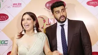 Bhumi Pednekar & Arjun Kapoor's FUNNY Moments With Media