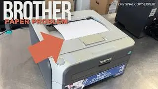 Brother HL-2140 &ndash; Jak usunąć zacięcie podajnika i podw&oacute;jnego papieru?