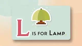 The Lamp's Gentle Glow||Alphabet L is for Lamp||Study with Rushikaa😍
