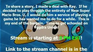 Waddler-D's Stream Room Shenanigans &ndash; Happy New Year's Day!  Time for a Stream!