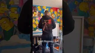 Drawing on Canvas ✨Recess 90s Cartoon ✨ Part 50 #satisfying #asmr #art #viral #drawing