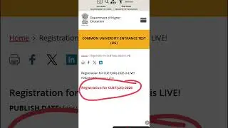 CUET UG Form Fill Up 2026 | CUET 2026 Ka Form Kaise Bhare Mobile Se | How to Fill CUET UG Form 2026