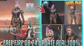 Free Fire New Ob 24 Update | Free Fire New Advanced Server Update 2020 | Ob 24 Update full detail