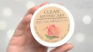 Clean Apothecary Brush Shampoo Review &  Demo  | CORRIE V