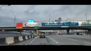 KL Today - Driving From Jalan Ampang to Bukit Jalil via MEX Highway.