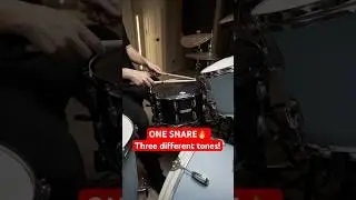 Which snare tuning sounds best? #drums #snaredrums